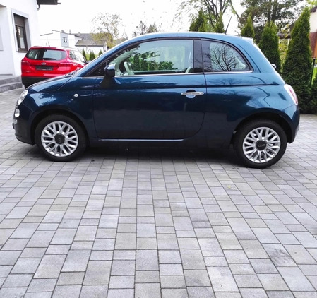 Fiat 500 cena 31000 przebieg: 88000, rok produkcji 2015 z Pszczyna małe 277